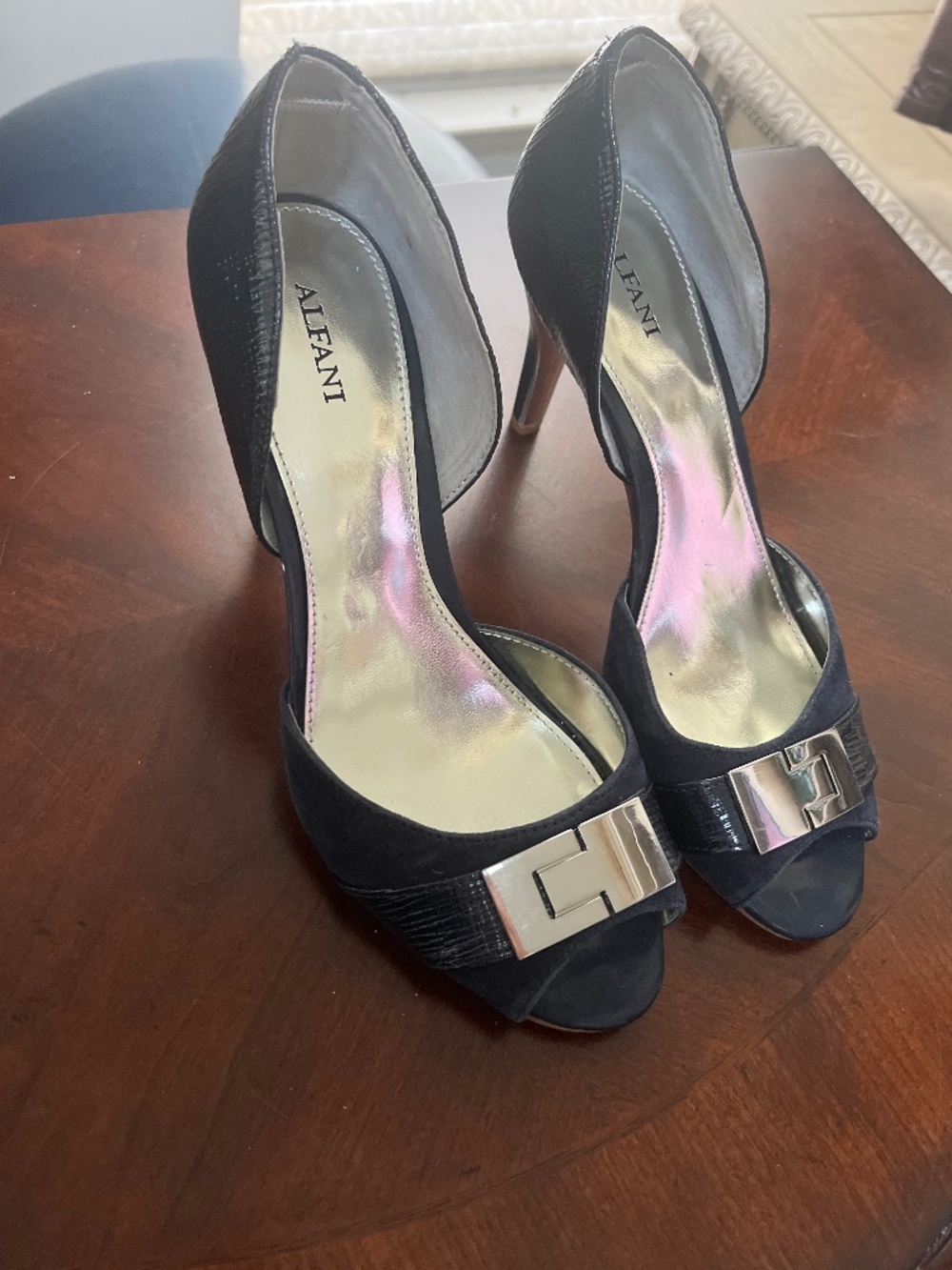 Navy Blue Alfani Heels